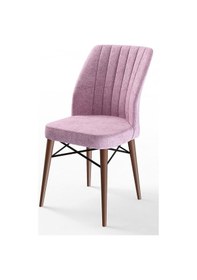 Resim Canisa Concept Canisa Flex Serisi Gürgen Ayaklı 1.sınıf Sandalye , 4 Adet , Pembe , Ayaklar Ceviz Sandalye Pembe Ayaklar Ceviz 