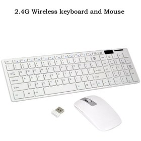 Resim Concord K-06 Klavye Mouse Seti Beyaz 