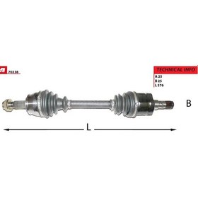 Resim MGA 70338 AKS SOL CORSA D 06- 1.3 CDTI DTH 