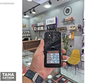 Resim Apple iPhone 11 İkinci El TR | 64 GB | Siyah 