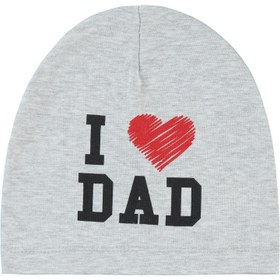 Resim Albimama I Dad 2-5 Yaş Çocuk Kız Bere - Gri - Gri / Standart 