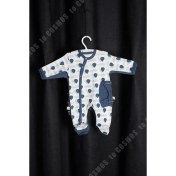 Resim Cosmos Balon Desenli Lacivert Gri Bebek Tulum 0-3 Ay 56-62 + Şapka 