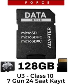 Resim 128GB U3 Hafıza Kartı | Kamera, Telefon ve DVR Uyumlu 