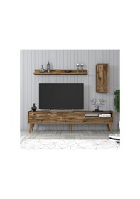 Resim Variant Valensiya Tv Ünitesi Ve Orta Sehpa Takımı - Ceviz / Ceviz 