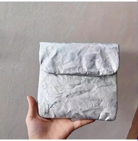 Resim Gateesat Siyah 1 Adet Vintage Soft Evrak Klasörü - Manyetik Kapaklı, El Yıkama, Fatura Ve Kablolar İçin Siyah 