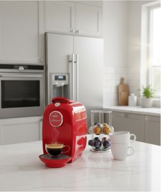 Resim Tchibo Cafissimo Otomatik Kapsül Kahve Makinesi Kırmızı 