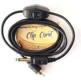 Resim Rca Pen Makine Kablosu Anahtarlı - Siyah Clipcord 