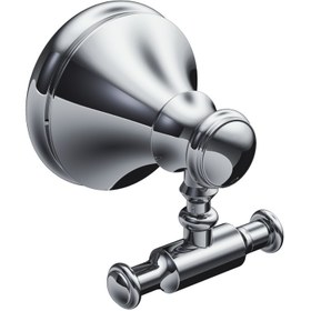 Resim Bocchi 3022-0001 NUOVA LOMBARDIA BORNOZ ASKILIK İKİLİ KROM 