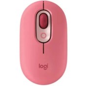 Resim Logitech POP Emoji 910-006548 Pembe Sessiz Optik Kablosuz Mouse 