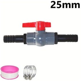 Resim Willowhaven 25mm Ağır Hizmet Pvc Vana Hortum Bağlantılı Hızlı Bağlantı Bahçe Havuz 