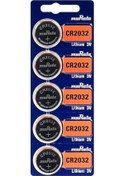 Resim MURATA -SONY Cr2032 Pil Para Pil Düğme Pil 5li Kart 
