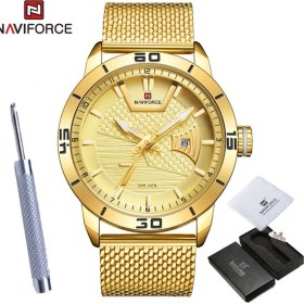 Resim Hanyang Gg Box 2022 Navıforce Lüks Marka Izle Erkekler Için Askeri Spor Kuvars Takvim Su Geçirmez Paslanmaz Çelik Erkek Kol Saatleri Relógios (Yurt Dışından) 