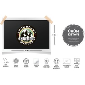 Resim Bay Etiket Hbg26 Snowboard Etiketi 