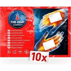 Resim TeknoKapsül The Heat Company El Isıtıcı - 10 Veya 40 Çift - Ekstra Sıcak - Cep Isıtıcı Isıtıcı Pedler - Parmak 