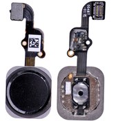 Resim iPhone Uyumlu 6S Home Tuş Joystic Filimi Siyah 