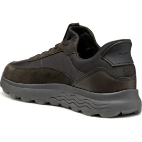 Resim Geox Erkek Kahverengi U Spherıca Plus A - Nappa+Sued Bağcıklı Süet Sneaker U56MPA08522C6006 