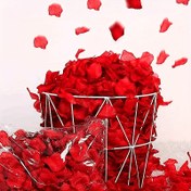 Resim 1000 Yapay Gül Çiçekleri Romantik Bir Gece İçin, Düğün Süslemeleri, Parti Etkinlikleri ve Çiftler İçin DIY El Sanatları İçin Mükemmel. 