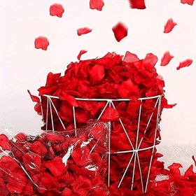 Resim 1000 Yapay Gül Çiçekleri Romantik Bir Gece İçin, Düğün Süslemeleri, Parti Etkinlikleri ve Çiftler İçin DIY El Sanatları İçin Mükemmel. 