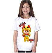 Resim Kişiye Özel Isimli Brawl Stars Bea Baskılı Çocuk Tişört T-Shirt D (509944054) 
