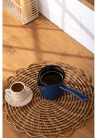 Resim Emsan Hasbahçe Emaye Cezve 10 Cm 