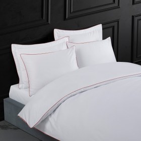 Resim Mualla Nevresim Takımı - Yanık Turuncu - Super King 