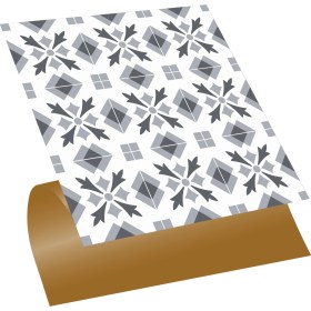 Resim Tink Kendinden Yapışkanlı Geometrik 041 Desenli Pvc Karo 30X30 cm (56 Adet) 5m2 