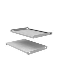 Resim 5 Adet Depo Rafı Hafif Rack Tava Galvaniz-40x30 Cm 0,70 Mm Galvaniz 