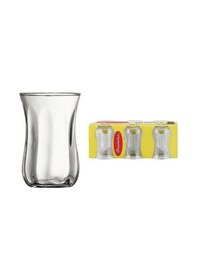 Resim Paşabahçe 42011 Optikli Çay Bardağı 90 Cc 6 Lı 