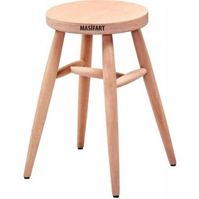 Resim Masifart Nidus Kırlangıç Tabure Cilasız Ham Ham 