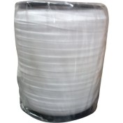 Resim Çamaşır Lastiği Düz 1 cm 75 Metre 1 Top Beyaz 