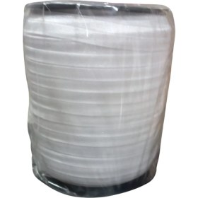 Resim Çamaşır Lastiği Düz 1 cm 75 Metre 1 Top Beyaz 
