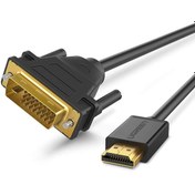 Resim Ugreen Hdmi Dvi 1080P Çift Yönlü Görüntü Aktarma Kablosu 2 Metre Ugreen