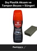 Resim Pastimore Özel Üretim Suya Dayanıklı Ultra Eskimiş Kauçuk Yüzey Dış Plastik Aksam Tampon Boyası - Siyah 