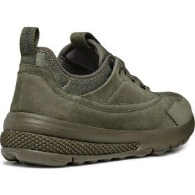 Resim Geox Erkek Haki Spherica Bağcıklı Deri Sneaker U46Baa03215C3009 