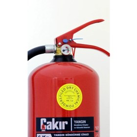 Resim Çakır 6 kg Yangın Söndürme Tüpü - Kuru Kimyevi Tozlu Abc 