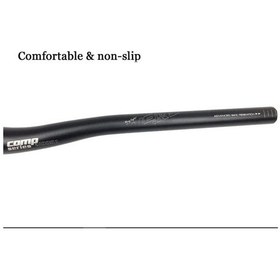 Resim Wake Alüminyum 31.8 780mm Riser Mtb Gidon Bisiklet Gidonu Siyah 