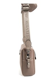 Resim Silver Polo Sp1038 Kadın Çapraz Çanta Petek Kum-kum 