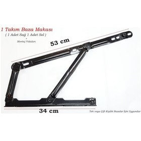 Resim Şahinticaret Baza Makası Baza Amortisörü Makası Baza Piston Mekanizması 1Takım 