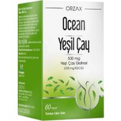 Resim Ocean Yeşil Çay Ekstresi 500 mg İçeren Takviye 60 Kapsül 
