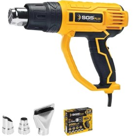 Resim Nacario Mey Ithalat® Sgs 5215 Sıcak Hava Tabancası 2000 Watt 