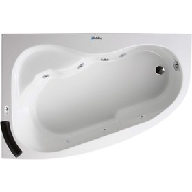 Resim Renkli Oturmalı Küvet | Jakuzi | Kireçburnu | Sanacryl - 100x150 / Kırmızı / 1 Kişilik 