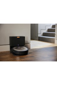 Resim iRobot Roomba J9+ Akıllı Robot Süpürge 3000 Pa Emiş Gücü ile Düz Zemin Temizliği için Üçlü Sistem 