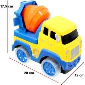 Resim Farbu Oyuncak Işıklı Müzikli Pilli Beton Mikseri 