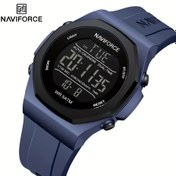 Resim NAVIFORCE Marka Orijinal 5ATM Su Geçirmez Lüks Silikon Kayışlı Erkek Moda Saat, Retro Tasarım, Yüksek Kalite Kayış, Hassas Mühendislik, Analog Dijital Akıllı Saat Alternatifi, Dış Aktiviteler İçin Şık Aksesuar, İş Profesyonelleri ve Erkeklere Hediye 