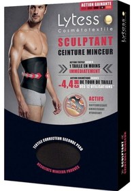 Resim Lytess Erkekler İçin Sıkıştırıcı Etkili Siyah Korse - Men Sculpt&slim Slimming Belt Xxl 3662019000289 No Color 