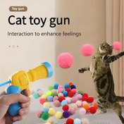 Resim 1 Set Whisker Wonders Etkileşimli Kedi Oyuncak Tabancası ile Güvenli Toplar - Pille Çalışmayan, Dayanıklı Plastik Fırlatıcı Tüm Kedi Irkları için, Sonsuz Oyun ve Kediler için Zenginleştirme için Geri Tepme Tasarımı 