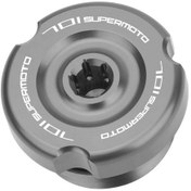 Resim Dream011 Gri 701 Supermoto 2015-2024 Cnc Motor Yağı Kapak Kapağı Yüksek Kalite Koruma Aksesuar 