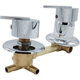 Resim AQUACAN Kompakt Sistem 3 Yollu Duş Bataryası - Ab401203hr 