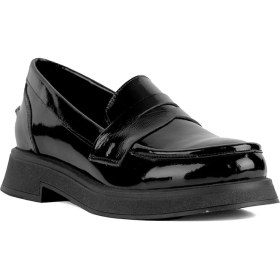 Resim Ayakkabı Fuarı Elit RCHR33114 Kadın Deri Casual Ayakkabı Siyah 