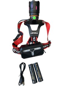 Resim Ws-2060 Kafa Feneri 25 Watt 1800 Lümen Siyah 